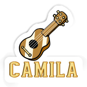 Camila Sticker Guitar Image