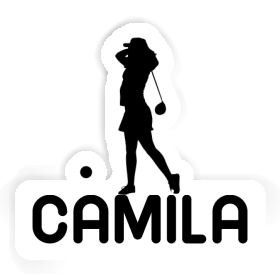 Autocollant Golfeuse Camila Image