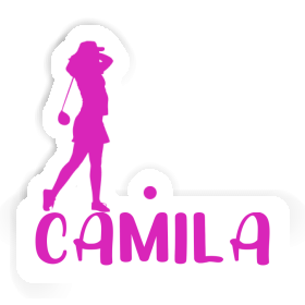 Sticker Golferin Camila Image