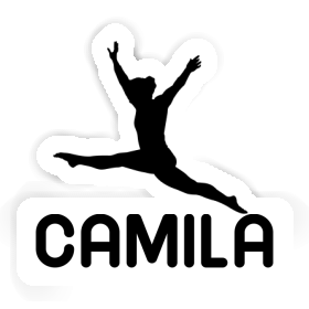 Camila Aufkleber Gymnastin Image