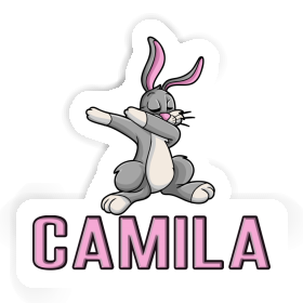 Camila Aufkleber Kaninchen Image