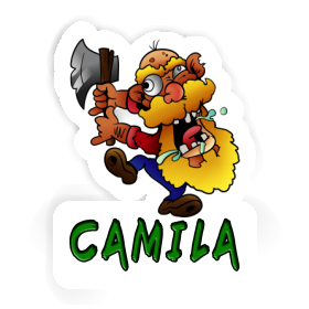 Sticker Holzfäller Camila Image