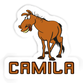 Cheval Autocollant Camila Image