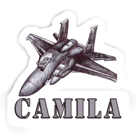 Camila Aufkleber Flugzeug Image