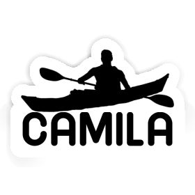 Kayaker Sticker Camila Image