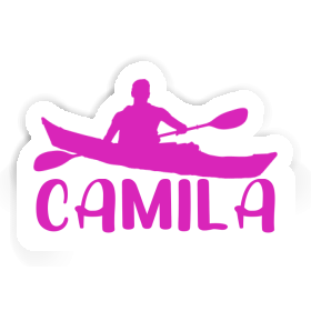 Kayaker Sticker Camila Image