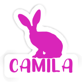 Camila Autocollant Lapin Image