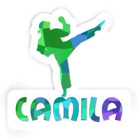 Sticker Camila Karateka Image