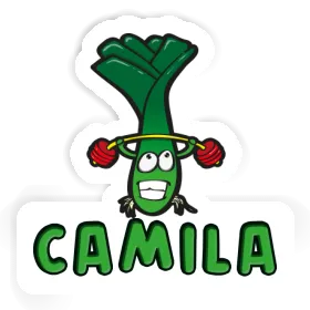 Sticker Weightlifter Camila Image