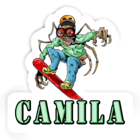 Aufkleber Boarder Camila Image