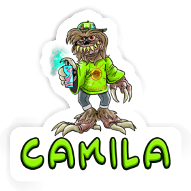 Sticker Camila Monster Image