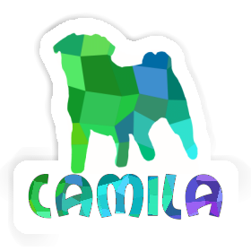 Pug Sticker Camila Image