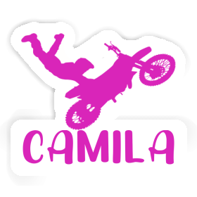 Sticker Motocross Rider Camila Image