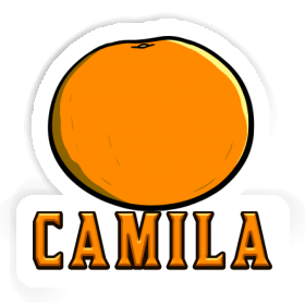 Camila Autocollant Orange Image