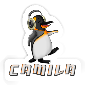 Music Penguin Sticker Camila Image