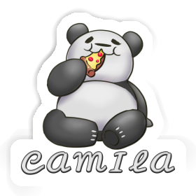 Camila Autocollant Pizza-Panda Image