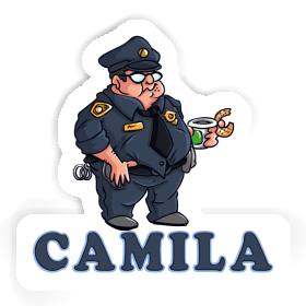 Sticker Police Officer Camila Image