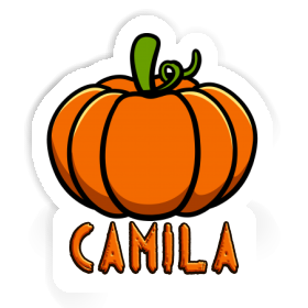 Sticker Camila Pumpkin Image