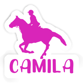 Sticker Camila Horse Rider Image