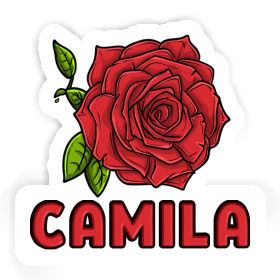 Camila Sticker Rose blossom Image