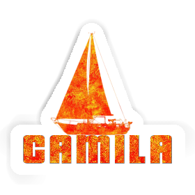 Sticker Sailboat Camila Image