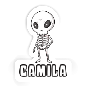 Camila Sticker Skeleton Image