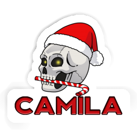 Sticker Camila Christmas Skull Image