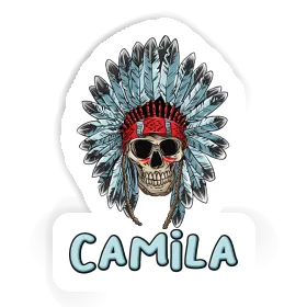 Camila Sticker Skull Image