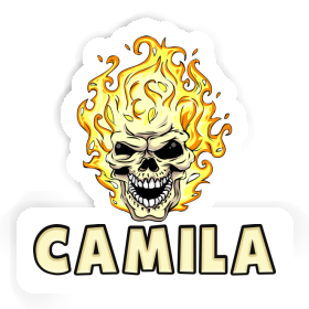 Sticker Camila Totenkopf Image