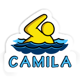 Camila Sticker Swimmer Image