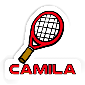 Tennis Racket Sticker Camila Image