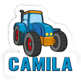 Camila Autocollant Tracteur Image