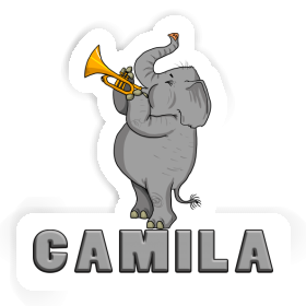 Aufkleber Elefant Camila Image