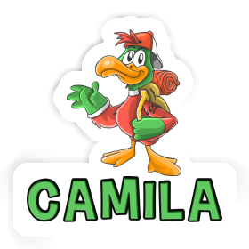 Camila Aufkleber Wanderer Image