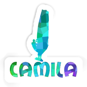 Sticker Camila Windsurfer Image