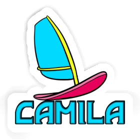 Sticker Windsurf Board Camila Image