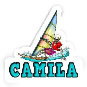 Surfer Sticker Camila Image