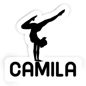 Sticker Yoga Woman Camila Image