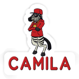 Camila Aufkleber Zebra Image