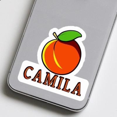 Sticker Apricot Camila Laptop Image