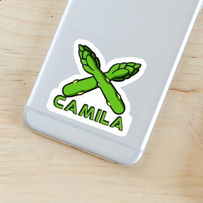 Sticker Asparagus Camila Laptop Image