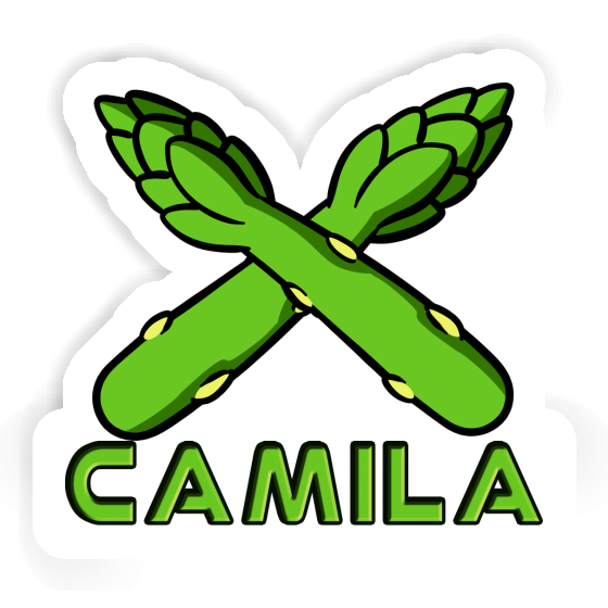 Sticker Asparagus Camila Laptop Image