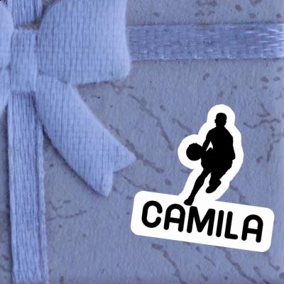 Basketballspieler Aufkleber Camila Notebook Image