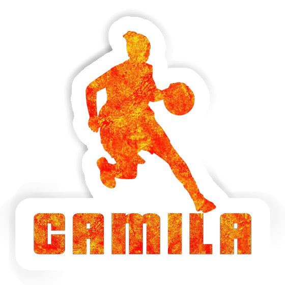 Camila Autocollant Joueuse de basket-ball Gift package Image