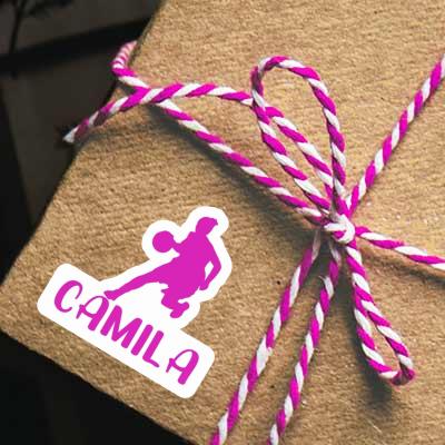 Sticker Camila Basketballspielerin Gift package Image