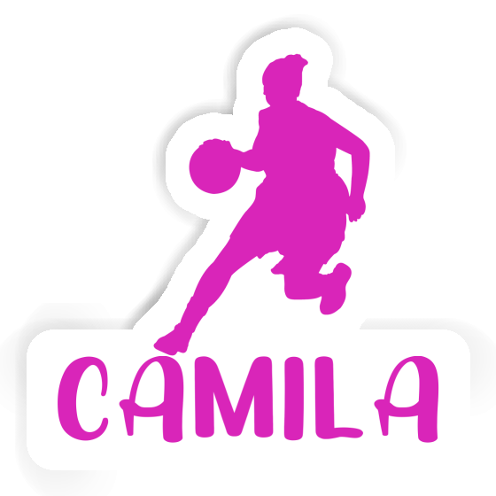 Sticker Camila Basketballspielerin Gift package Image