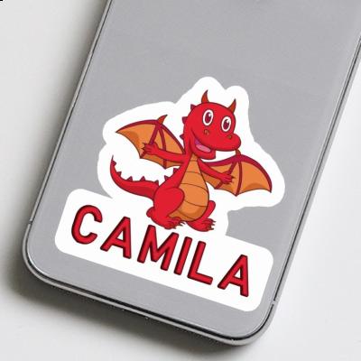 Autocollant Bébé dragon Camila Laptop Image