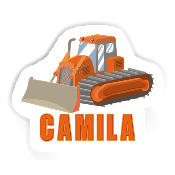 Sticker Excavator Camila Gift package Image