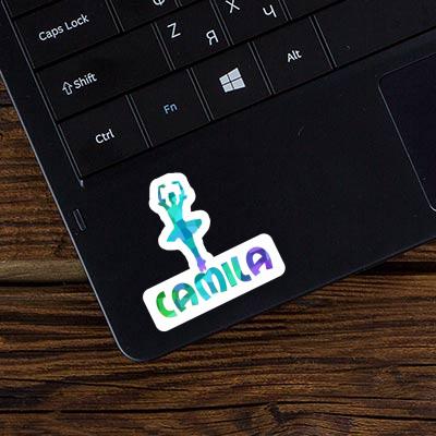 Sticker Ballerina Camila Notebook Image