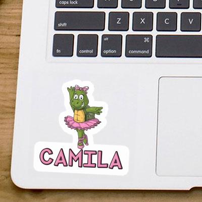 Sticker Camila Turtle Laptop Image